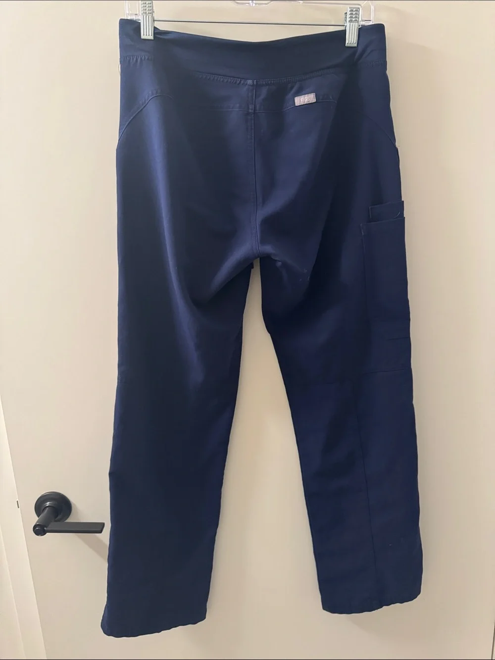 Figs Navy Blue Kade Cargo Scrub Pants